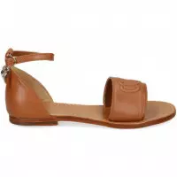 Sandalia Logo Talon Cerrado Beige  CHLOE KIDS