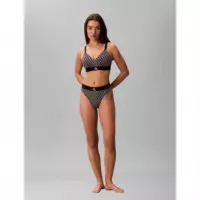 Sujetador Ligeramente Forrado - Graphic Monogram Microfibre Stretch de CALVIN KLEIN