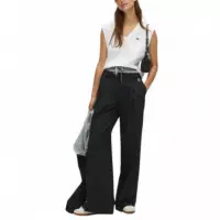 KARL LAGERFELD - Ikon Double Waistband Pants - 969 - B1W10007/969