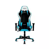 DRIFT Silla Gaming DR175 Azul Incluye Cojines Cervical y Lumbar