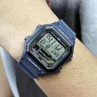 CASIO WS-1600H-2AV Reloj Digital Hombre – World Time – 100M – Batería 10 Años