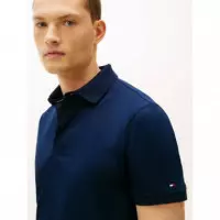 Hidden Placket Detail Reg Polo Dark Nigh  TOMMY HILFIGER
