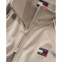 Tjw Badge Track Jacket Ext Gulf Sand  TOMMY JEANS