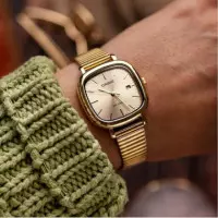 Reloj CASIO LTP-B166G-9AV Analógico Mujer, Acero Inoxidable Dorado, Wr 50M, Fecha, Cristal Mineral