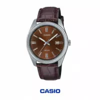 Reloj CASIO MTP-1302PL-5AVEF Hombre Analógico Clásico con Fecha, Wr 50M, Correa de Piel