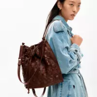 Mochila Saco Trenzado Mediano  DESIGUAL