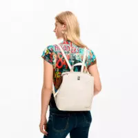 Mochila Pequeña Grabados  DESIGUAL