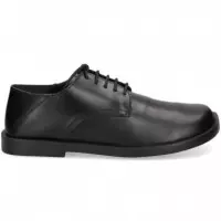 Blucher Liso Piel Negro  CAMPER