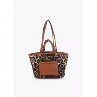 Shopper Leopardo y Efecto Piel de LOLA CASADEMUNT
