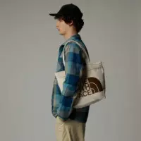 Bolsos Bolso THE NORTH FACE Tote Algodón Weimaraner Brown Large Logo Print
