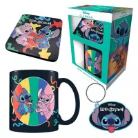 Set de Taza, Posavasos y Llavero Lilo & Stitch  PYRAMID