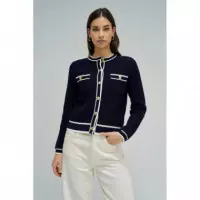 Jerséis y Sudaderas Cardigan SALSA JEANS Chanel Dark Blue