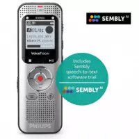 PHILIPS DVT2015 Grabadora de Voz con 8GB y Reconocimiento de Voz