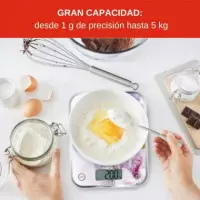TEFAL BC5121V1 Optiss Cake Báscula de Cocina 5KG