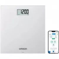 OMRON HN300T2 Báscula Inteligente con BLUETOOTH Gris