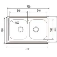 CATA C2AG 2C Fregadero