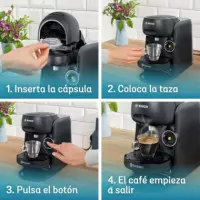 BOSCH TAS16B2 Cafetera Tassimo Finesse Multibebida Negra