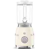 SMEG Batidora Vaso 800W 1.5L Pica Hielo Crema (BLF03CREU)