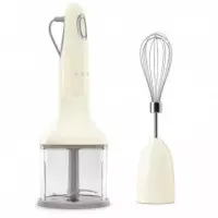 SMEG Batidora de Mano 700W Crema + Accesorios (HBF03CREU)