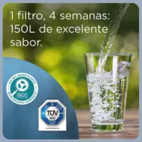 BRITA Jarra Filtrante Cristal Azul 1F Mxpro 2.5 L