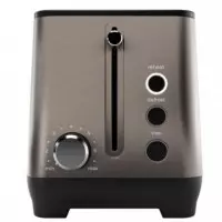 AIWA ABT-1000 Tostadora 1.000W 2 Ranuras Acero Antihuellas