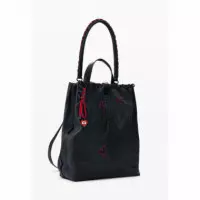 DESIGUAL Mochila Pequeño con Asa Trenzada 26SAKP43-2000