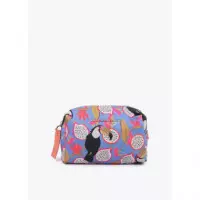 Multicoloured Print Nylon Toiletry Bag B  LOLA CASADEMUNT