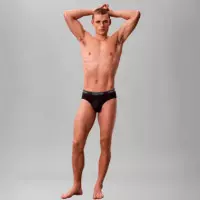 Pack de 3 Slips de Cadera - Microfibre Stretch  CALVIN KLEIN