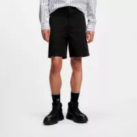 Shorts Ajustados de Sarga de Algodón Elástico  HUGO BOSS
