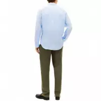 TOMMY HILFIGER - Linen Bengal Stripe Rf Shirt - 0A5 - F|MW0MW42400/0A5