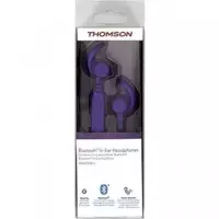 THOMSON Auricular BLUETOOTH con Cable WEAR7208 Purpura