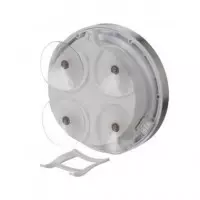BRESSER Reloj de Baño Termohigrometro Gris 8020116