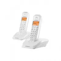MOTOROLA Telefono Inalambrico Duo S1202 Blanco Manos Libre/id LLAMADAS/50 Agenda