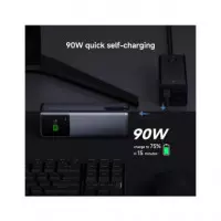 XIAOMI Bateria Portatil Externa 10000MAH 165W Gris Cable Tipo C Integrado BHR9361GL