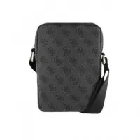 GUESS Bandolera para Tableta 8" Logo Triangulo Gris