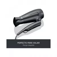 SEVERIN Secador de Pelo de Viaje Ht 0159 1600W Plegable 2 Velocidades