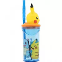 STOR Vaso Figura 3D Pokemon Pikachu 360ML