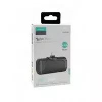 Onemax Bateria Externa Nano 5000MAH Negro con Conector Tipo C EFX-138  LALO