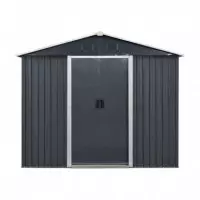 Caseta de Metal Puertas Correderas Antracita AIRMEC 131X236X190 Cm (3M2)