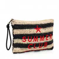 Neceser de Rafia con Asa  LOLA CASADEMUNT