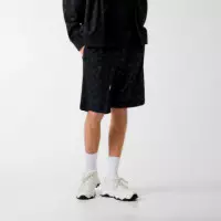 Pantalones Cortos con Logo en Todo el Lugar  GUESS