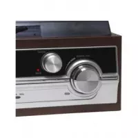 DENVER Tocadisco VPR-190MK3 con Altavoz/radio/aux Negro