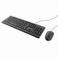 TRUST Teclado y Raton USB TKM-250 Silencioso 1.8M