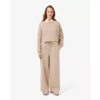 Pantalón de Chándal de Corte Amplio de Punto Jersey de Mujer  LACOSTE