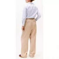 TOMMY HILFIGER - Vis Twill Pull On Wide Leg Pant - Aeg - F|WW0WW46750/AEG