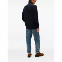 TOMMY HILFIGER - RWB RIB ZIP THROUGH - DW5 - F|MW0MW41517/DW5