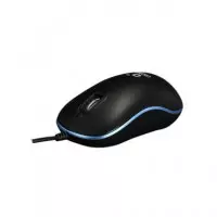 CROMAD Raton Optico Con Cable CR1030 Azul/Negro
