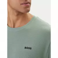 Waffle T-shirt 10269584 01 Open Green  BOSS