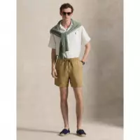 WOVEN-SHORTS MEDIUM BEIGE