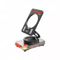 Altavoz BLUETOOTH Portátil XO F65 con Soporte para Smartphone, Color Ferroso